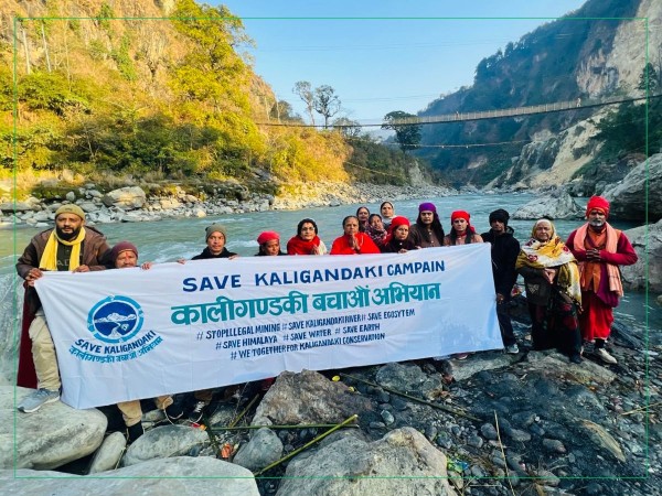 कालीगण्डकी दोहनविरूद्ध सृजनात्मक प्रतिरोध