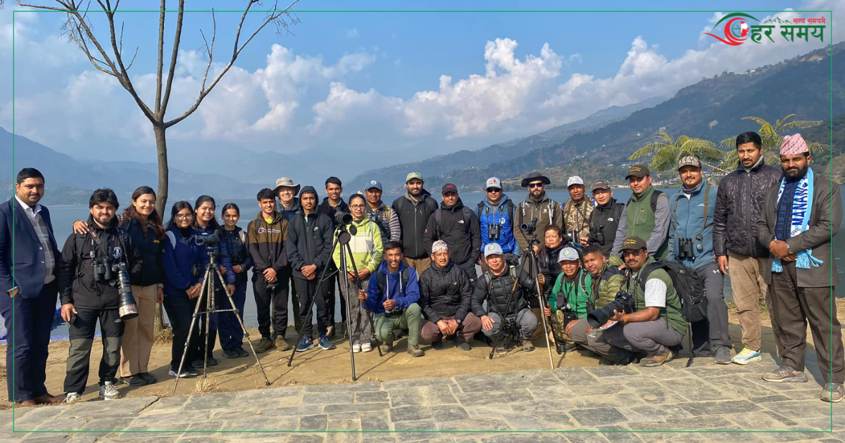 पोखराका तालहरूमा ५३ प्रजातिका जलपक्षी